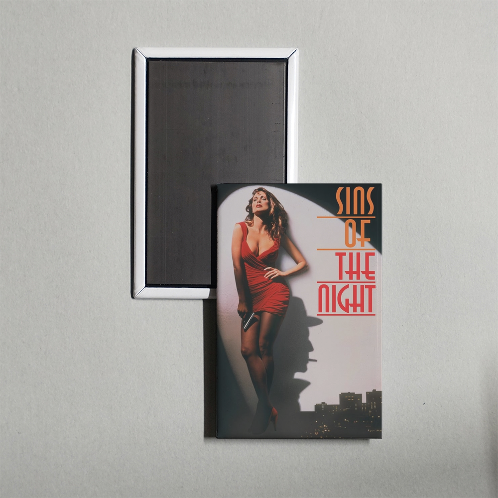 Sins of the Night Mini Movie Fridge Magnet