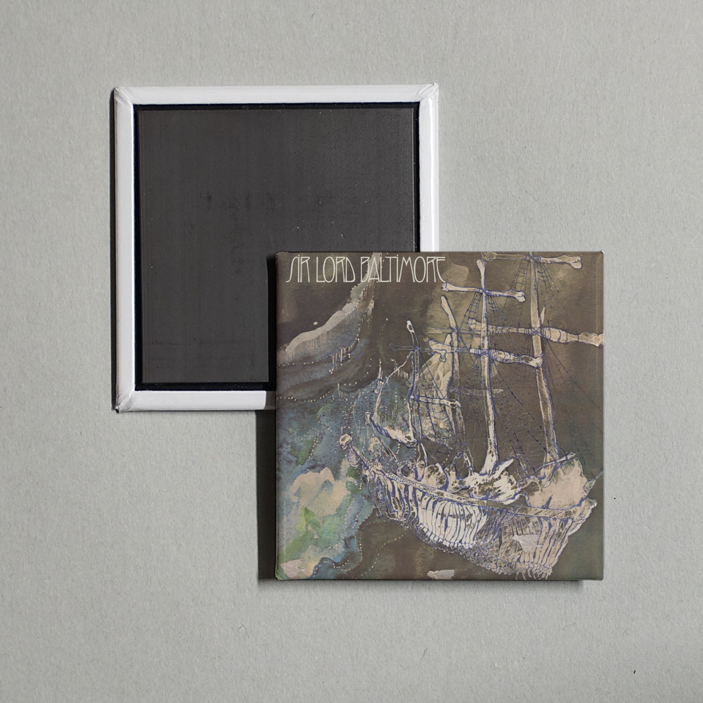 Sir Lord Baltimore - Kingdom Come Album Cover Fridge Magnet