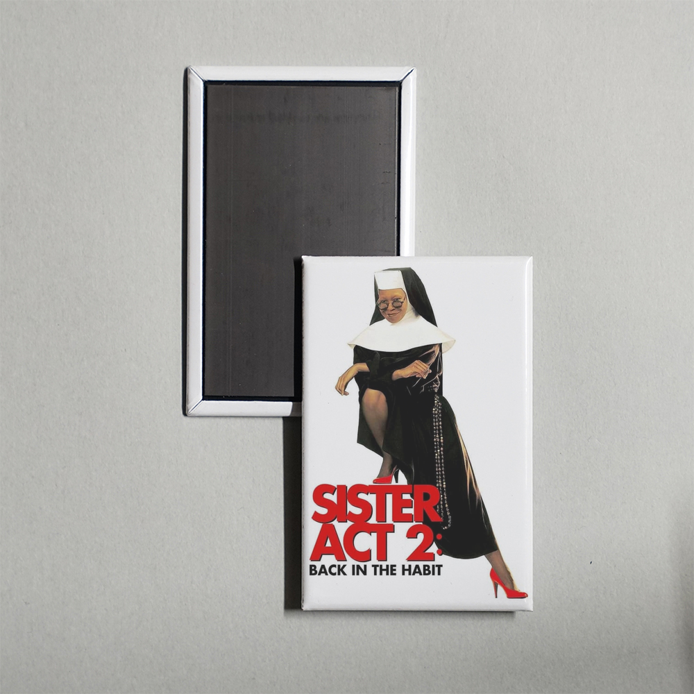 Sister Act 2 Back in the Habit Mini Movie Fridge Magnet