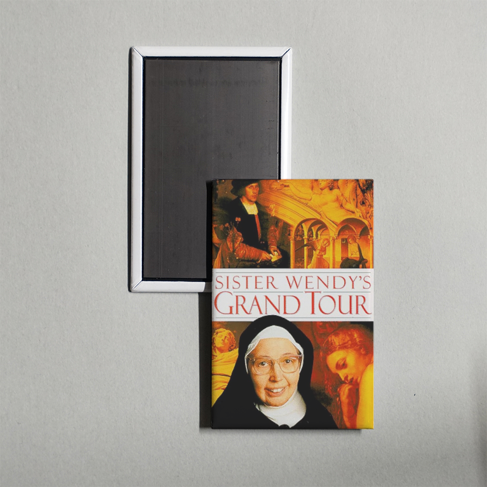 Sister Wendy's Grand Tour TV Show Fridge Magnet