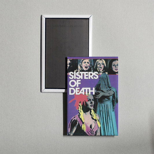 Sisters of Death Mini Movie Fridge Magnet