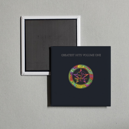 Sisters of Mercy - Greatest Hits Volume One A Slight Case Of Overbombing (2018 Remaster) Album Cover Fridge Magnet