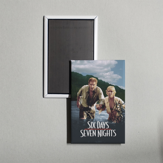 Six Days Seven Nights Mini Movie Fridge Magnet