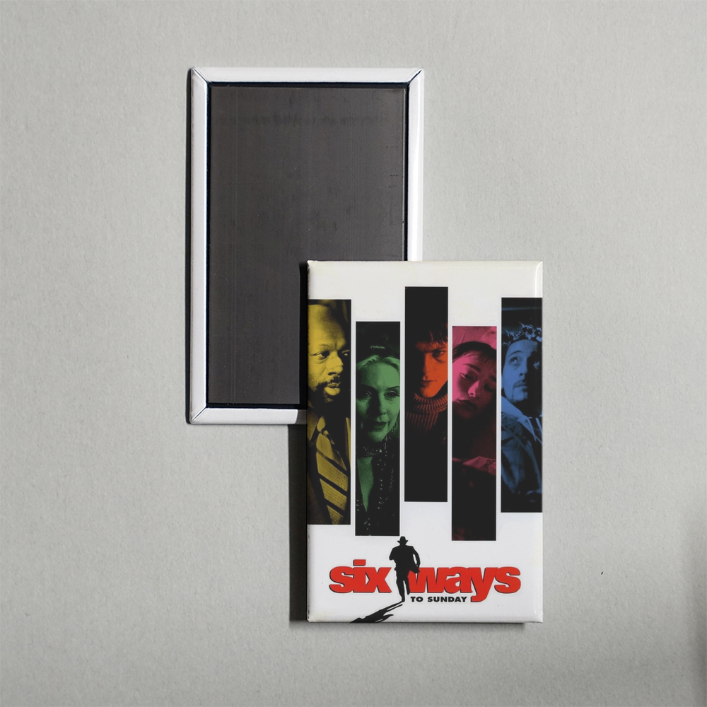 Six Ways to Sunday Mini Movie Fridge Magnet
