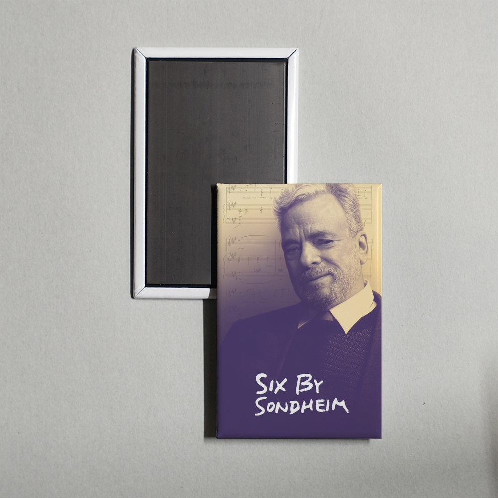 Six by Sondheim Mini Movie Fridge Magnet