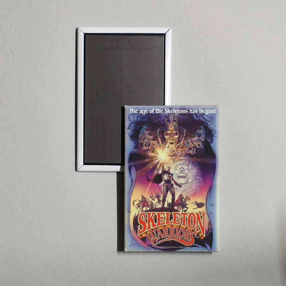 Skeleton Warriors TV Show Fridge Magnet