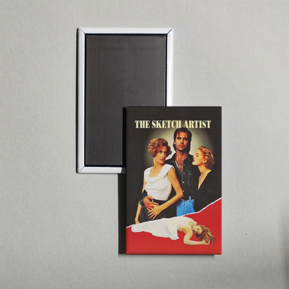 Sketch Artist Mini Movie Fridge Magnet