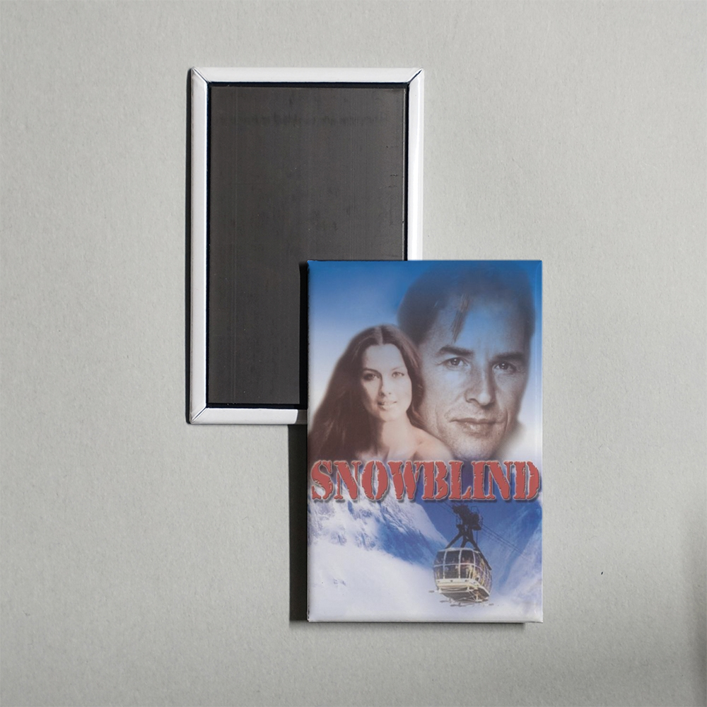 Ski Lift to Death Mini Movie Fridge Magnet