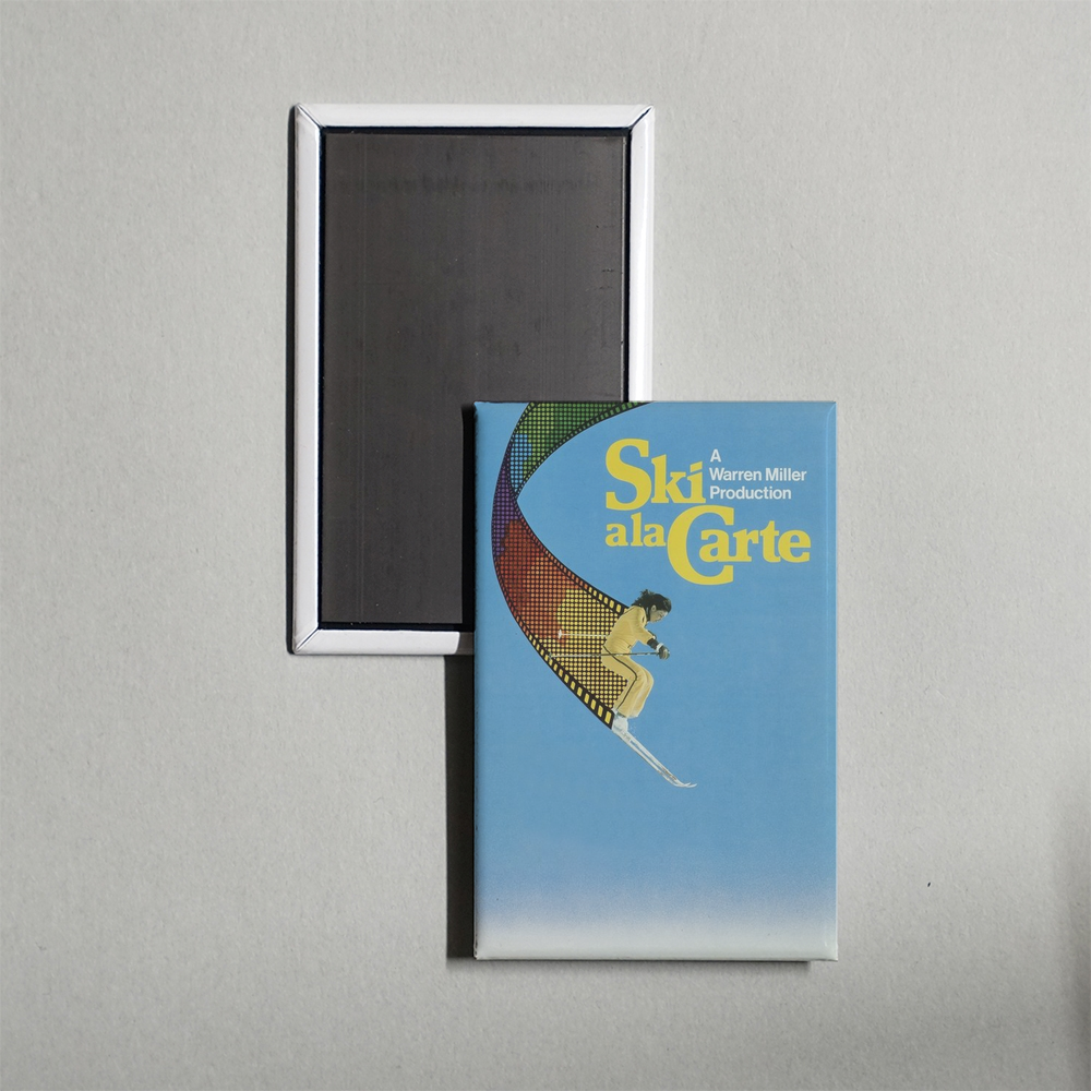 Ski ala Carte Mini Movie Fridge Magnet