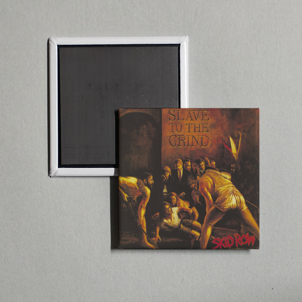 Skid Row - Slave to the Grind Album Cover Fridge Magnet