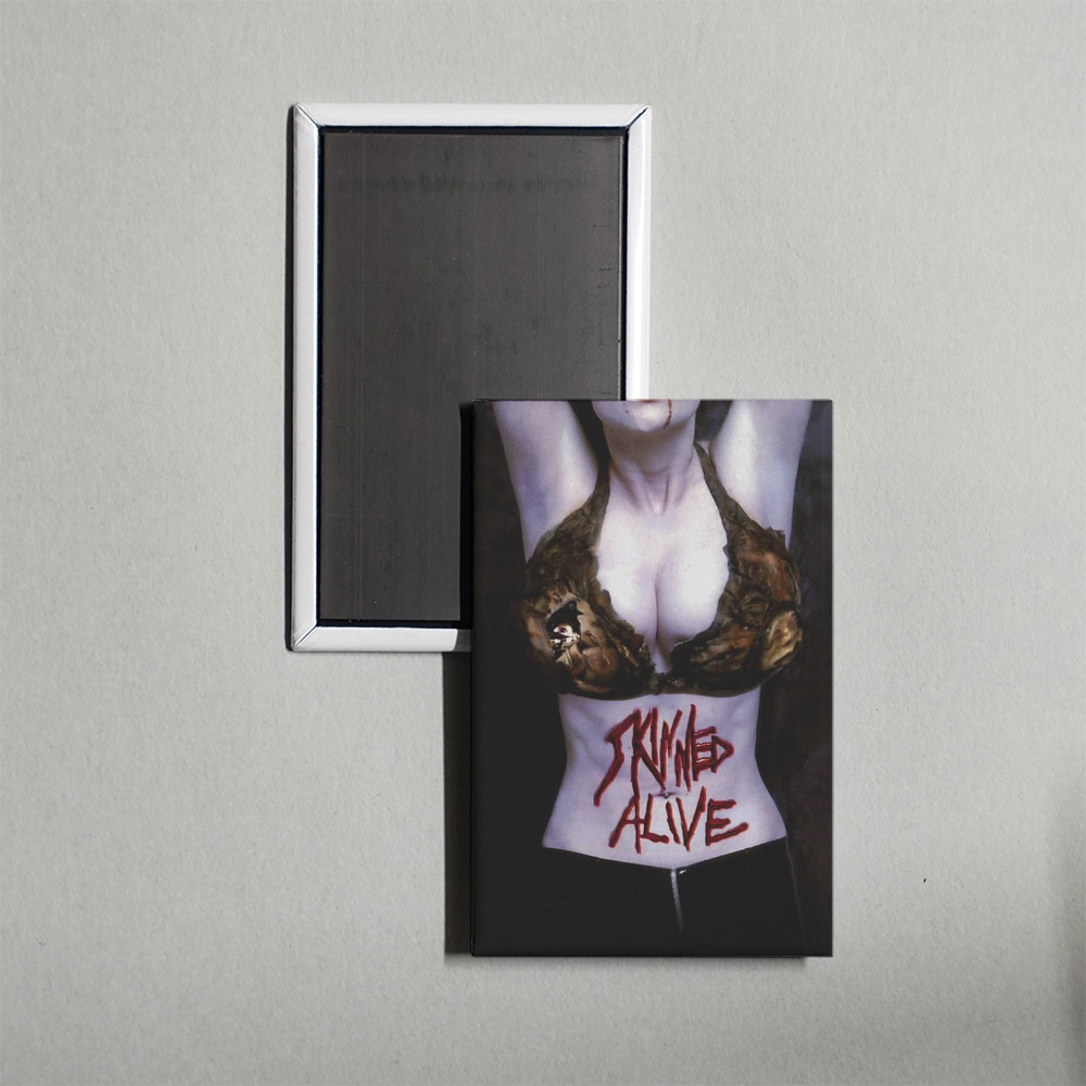 Skinned Alive Mini Movie Fridge Magnet