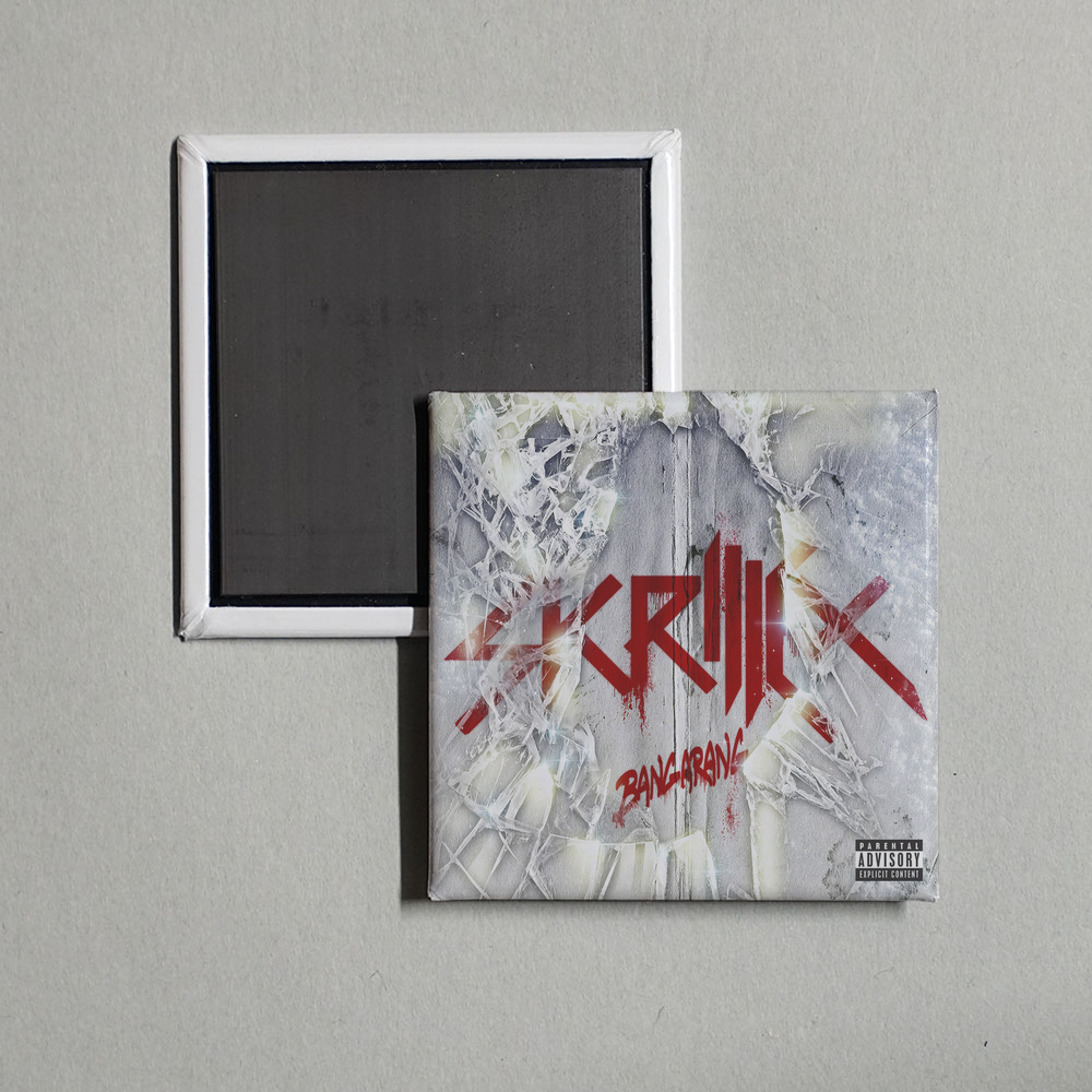Skrillex - Bangarang EP Album Cover Fridge Magnet