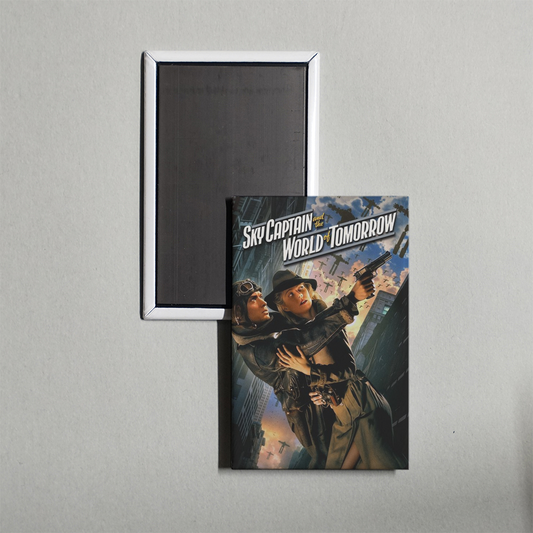 Sky Captain and the World of Tomorrow Mini Movie Fridge Magnet