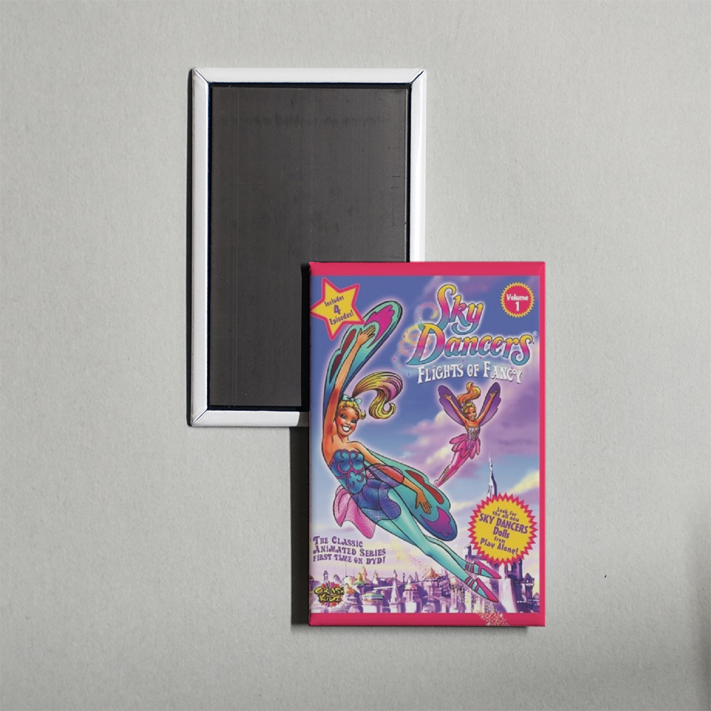 Sky Dancers TV Show Fridge Magnet