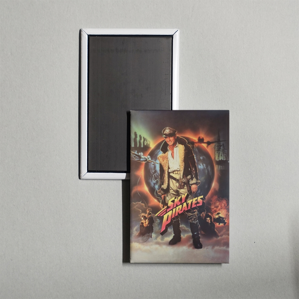 Sky Pirates Mini Movie Fridge Magnet