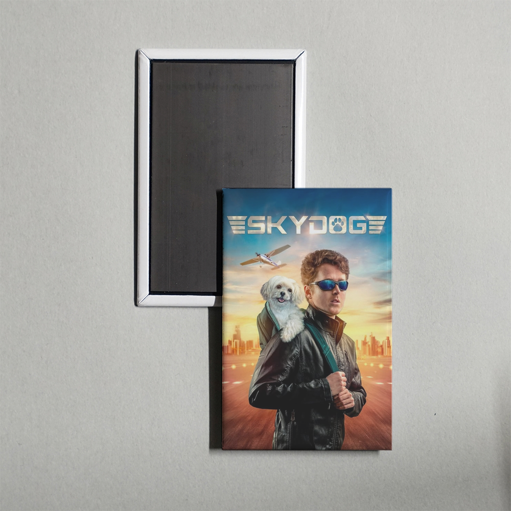 Skydog Mini Movie Fridge Magnet
