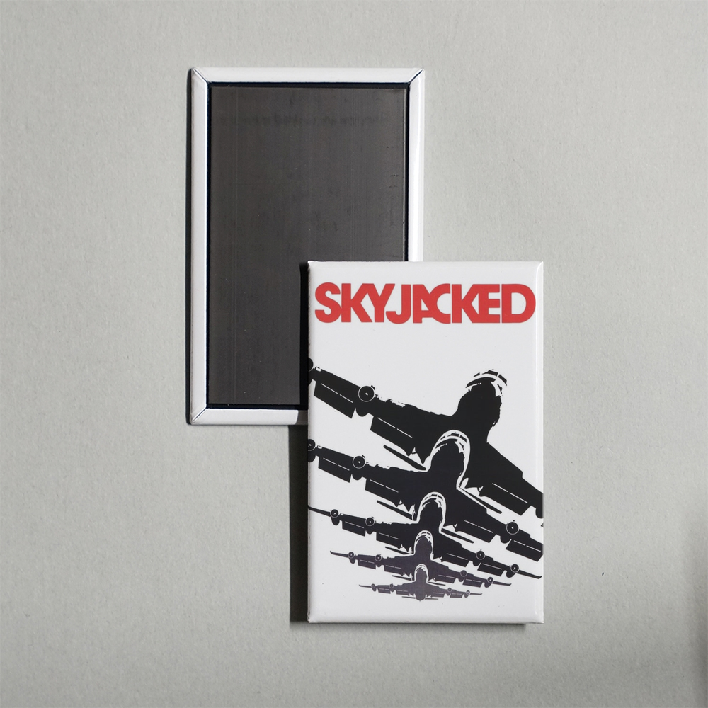 Skyjacked Mini Movie Fridge Magnet