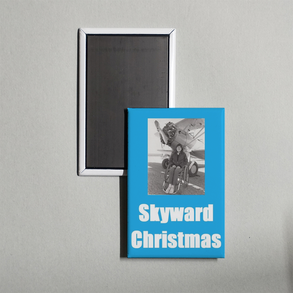 Skyward Christmas Mini Movie Fridge Magnet