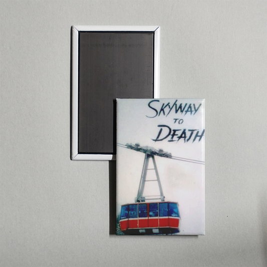 Skyway to Death Mini Movie Fridge Magnet