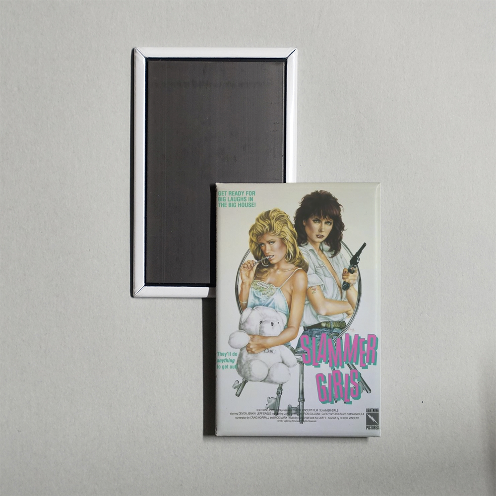 Slammer Girls Mini Movie Fridge Magnet