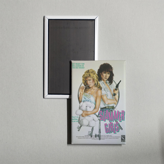 Slammer Girls Mini Movie Fridge Magnet