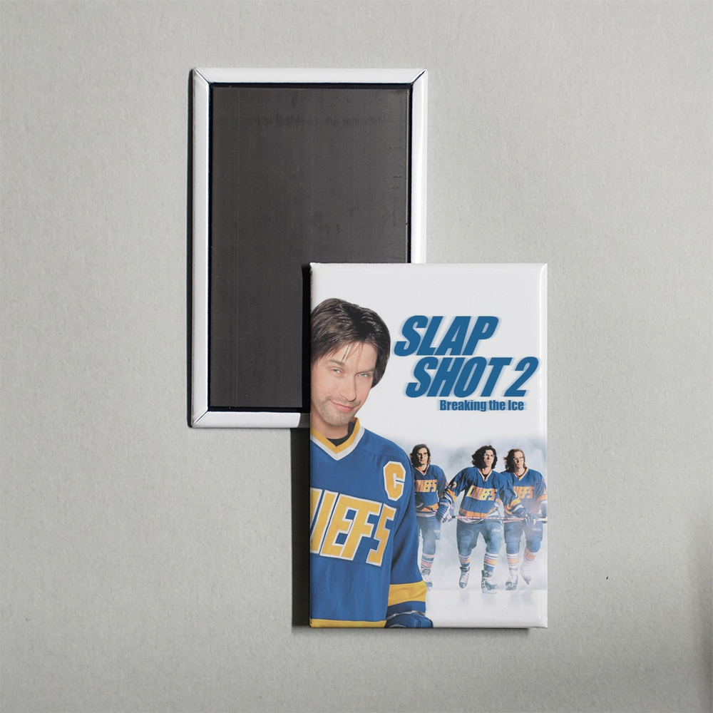 Slap Shot 2 Breaking the Ice Mini Movie Fridge Magnet