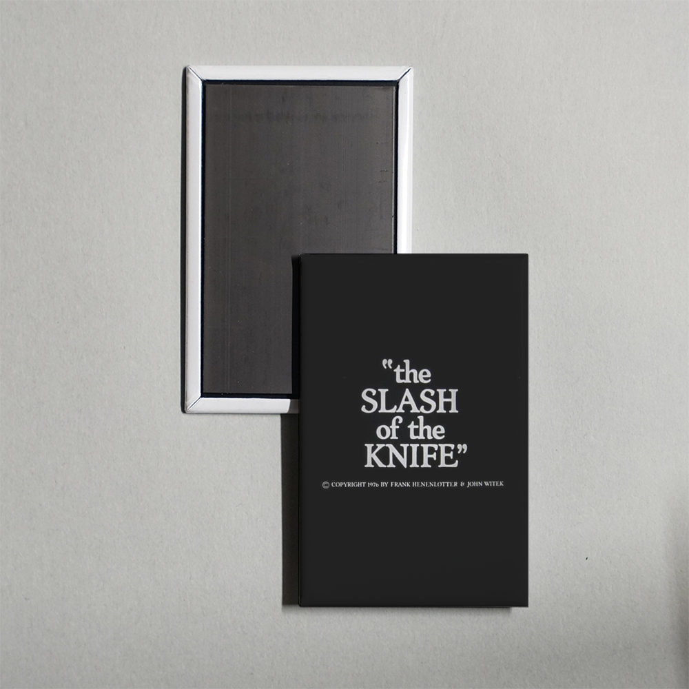 Slash of the Knife Mini Movie Fridge Magnet