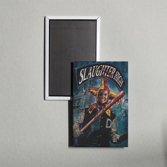 Slaughter High Mini Movie Fridge Magnet