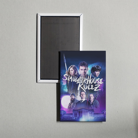 Slaughterhouse Rulez Mini Movie Fridge Magnet