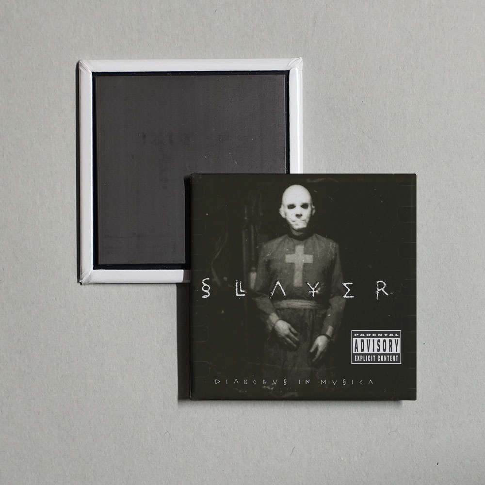 Slayer - Diabolus In Musica Album Cover Fridge Magnet