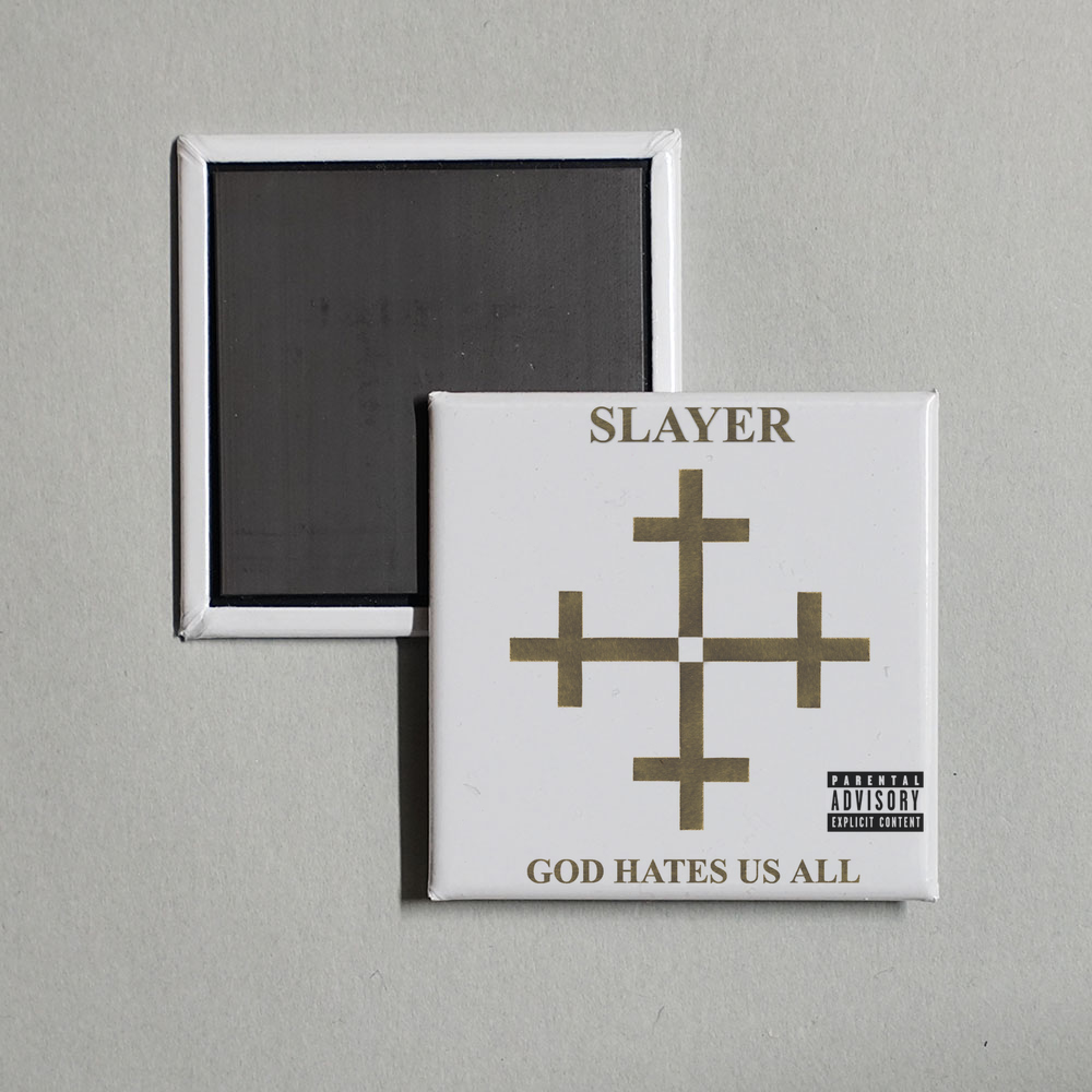 Slayer - God Hates Us All Album Cover Fridge Magnet