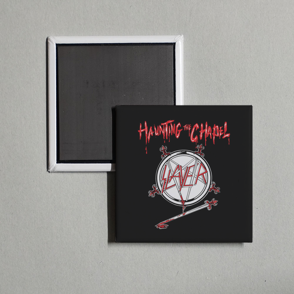Slayer - Haunting the Chapel Album Cover Fridge Magnet