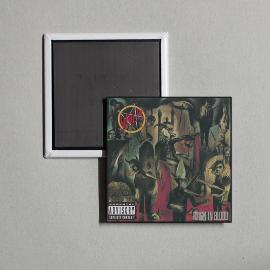 Slayer - Reign In Blood (Expanded) Album Cover Fridge Magnet