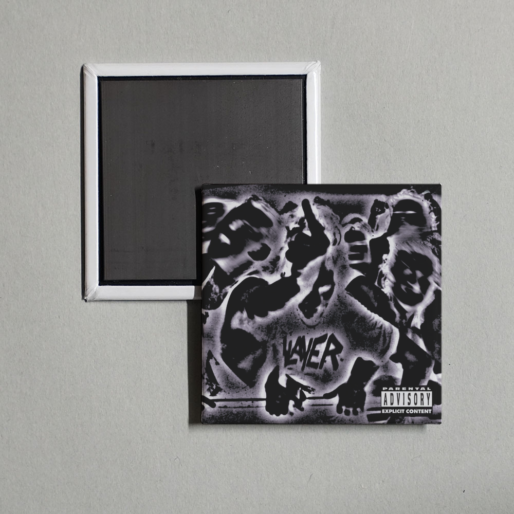 Slayer - Undisputed Attitude Album Cover Fridge Magnet