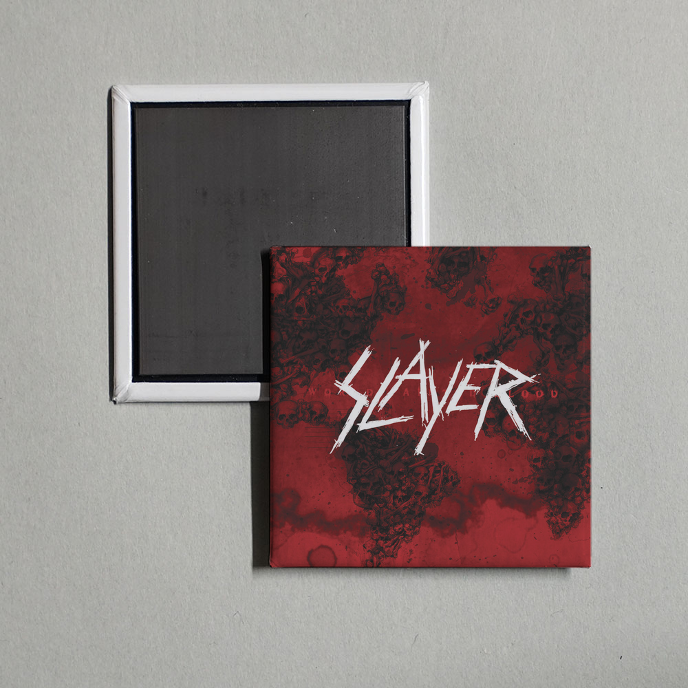Slayer - World Painted Blood Album Cover Fridge Magnet