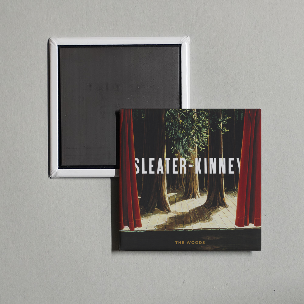 Sleater-Kinney - The Woods Album Cover Fridge Magnet