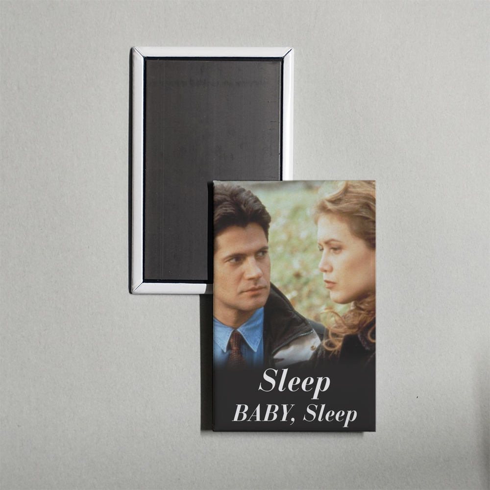 Sleep, Baby, Sleep Mini Movie Fridge Magnet