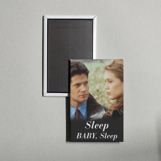 Sleep, Baby, Sleep Mini Movie Fridge Magnet