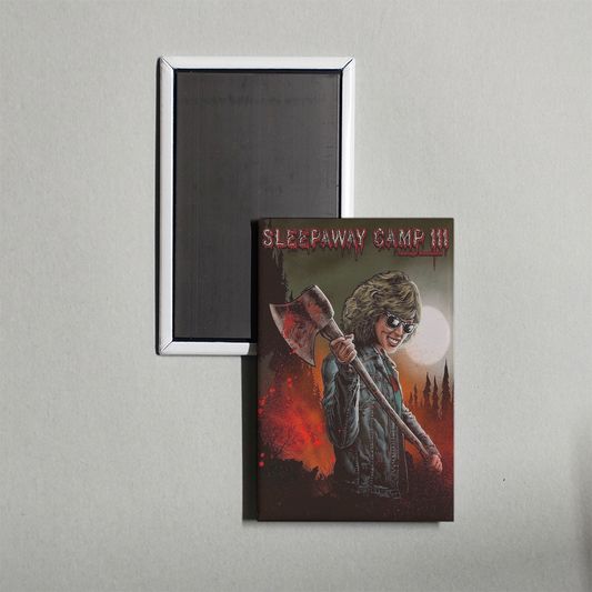 Sleepaway Camp III Teenage Wasteland Mini Movie Fridge Magnet