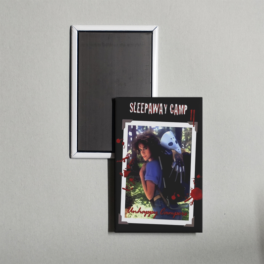 Sleepaway Camp II Unhappy Campers Mini Movie Fridge Magnet