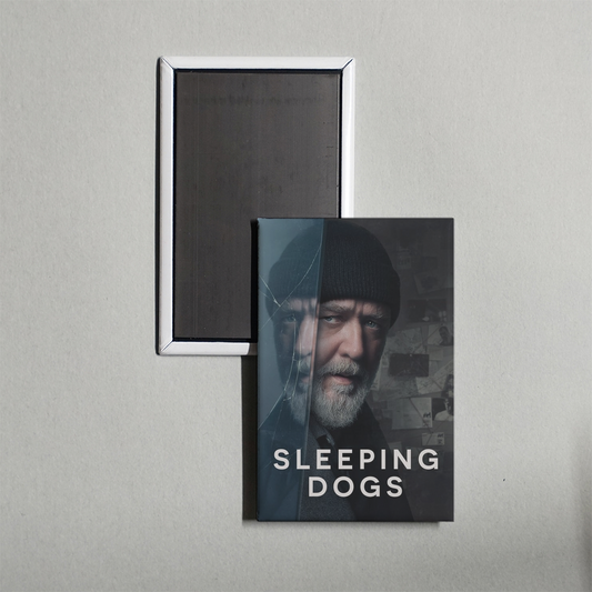 Sleeping Dogs Mini Movie Fridge Magnet