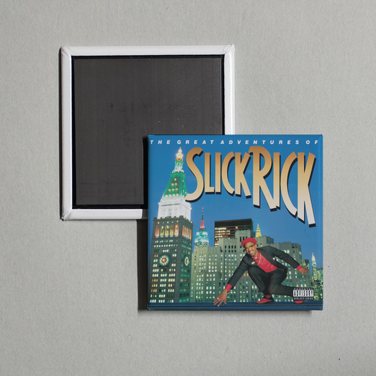 Slick Rick - The Great Adventures Of Slick Rick (Deluxe Edition) Album Cover Fridge Magnet