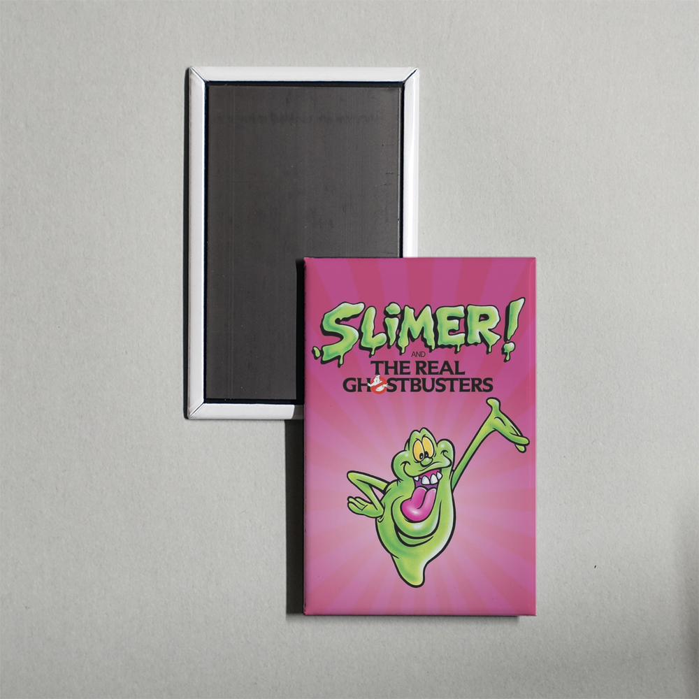 Slimer! and the Real Ghostbusters TV Show Fridge Magnet