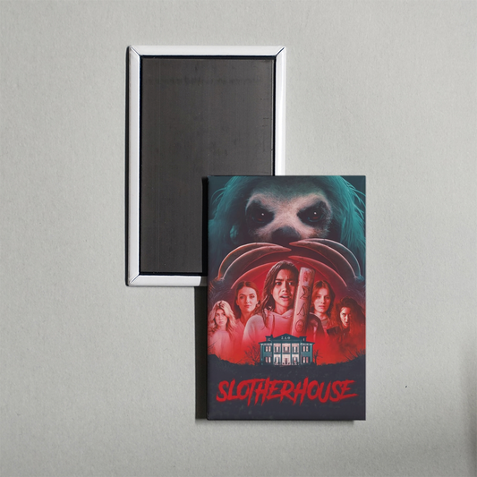 Slotherhouse Mini Movie Fridge Magnet