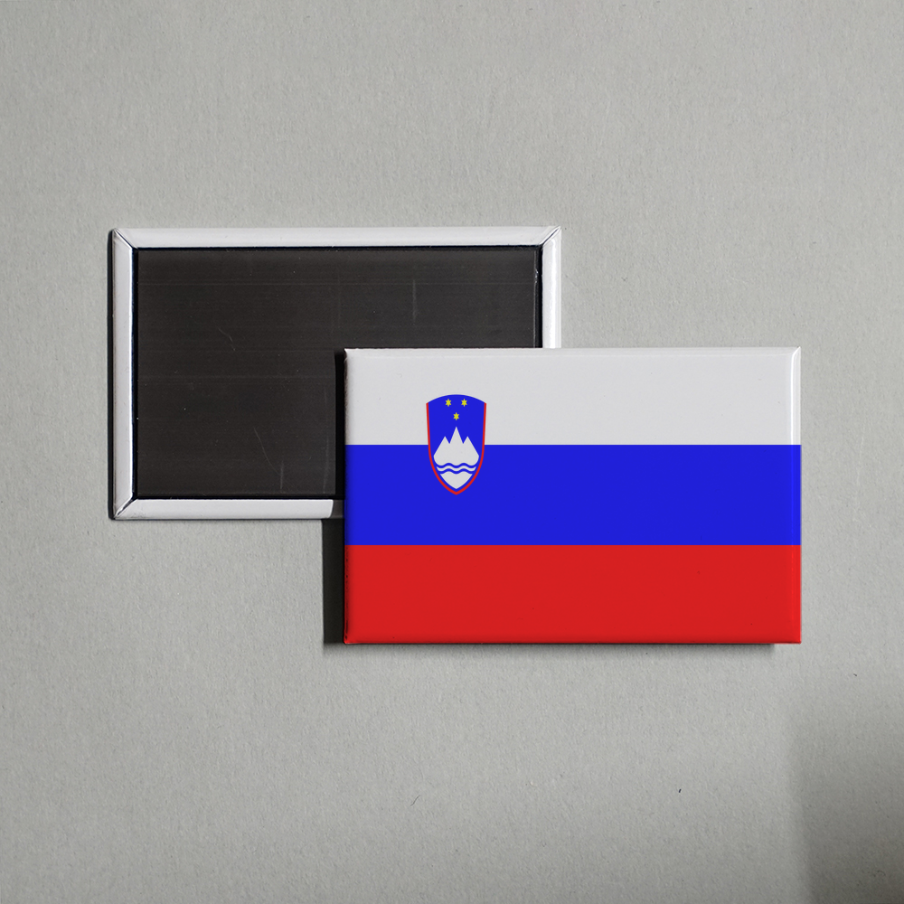 Slovenia Flag Fridge Magnet