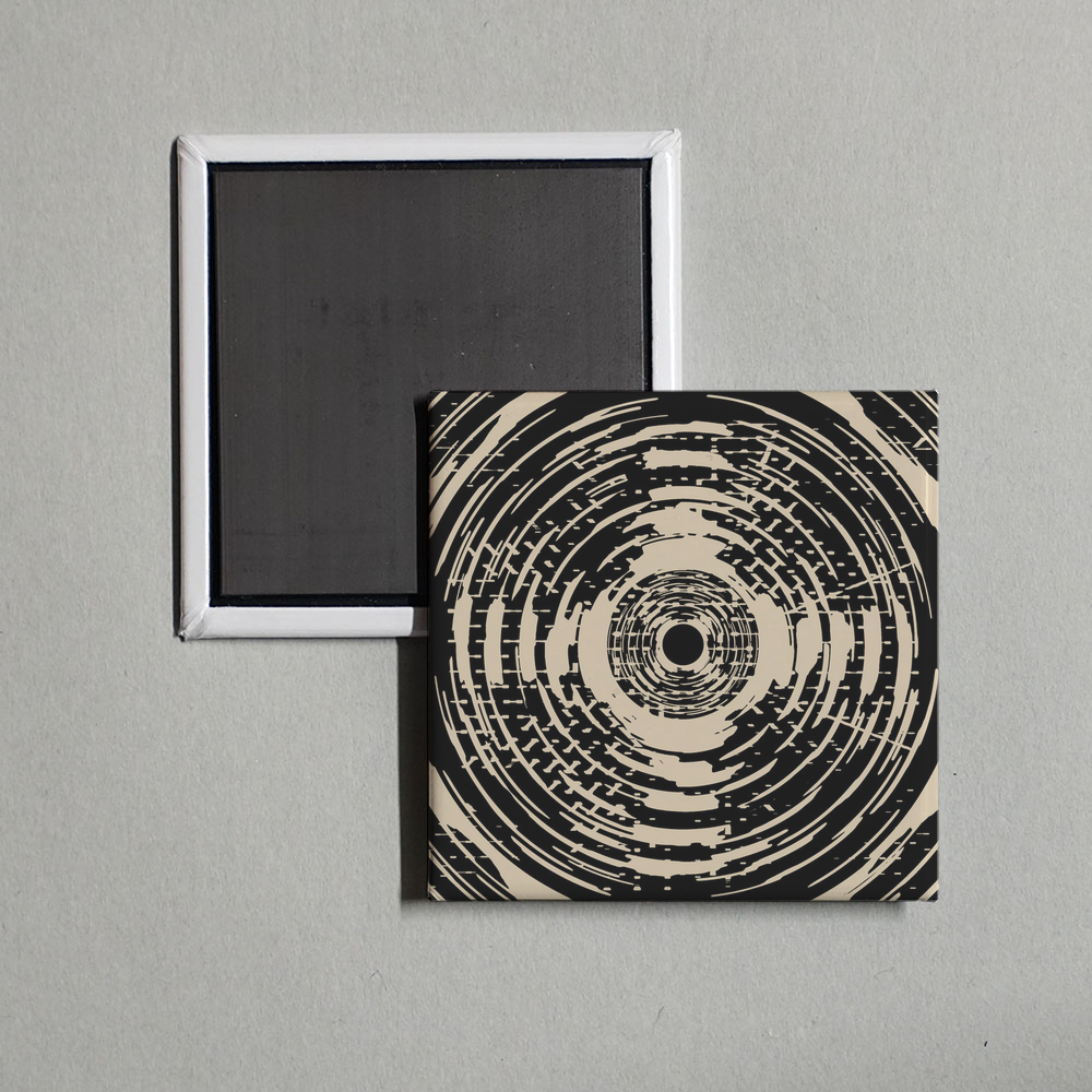 Slowdive - kisses (Daniel Avery Remix) bw kisses - sky ii Album Cover Fridge Magnet