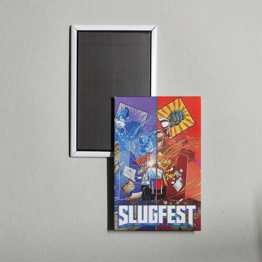Slugfest TV Show Fridge Magnet