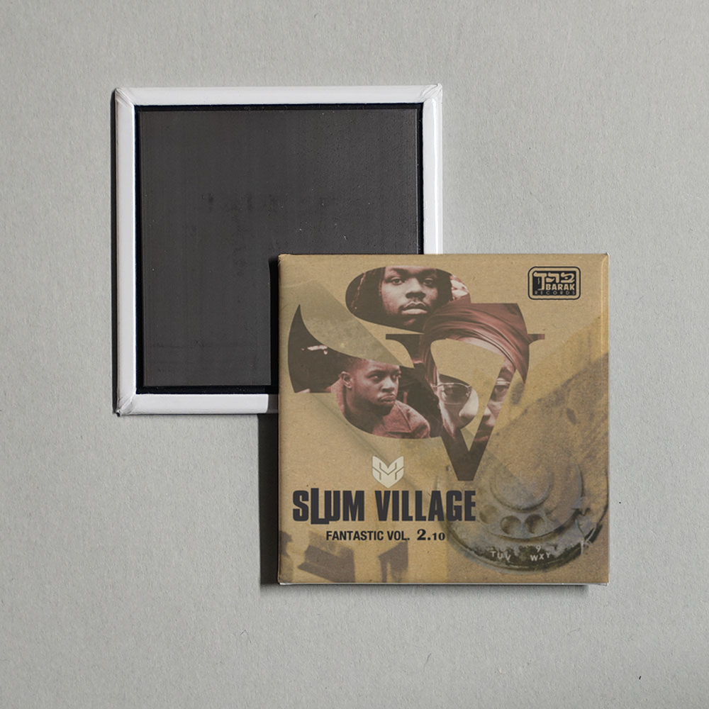 Slum Village - Fantastic, Vol. 2.10 Album Cover Fridge Magnet