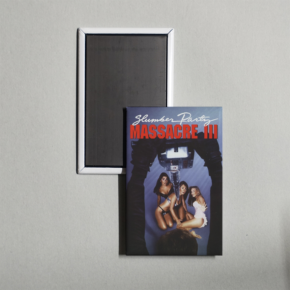 Slumber Party Massacre III Mini Movie Fridge Magnet