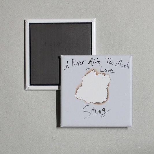 Smog - A River Ain't Too Much To Love Album Cover Fridge Magnet